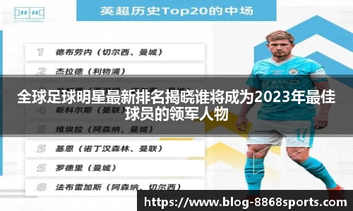 全球足球明星最新排名揭晓谁将成为2023年最佳球员的领军人物